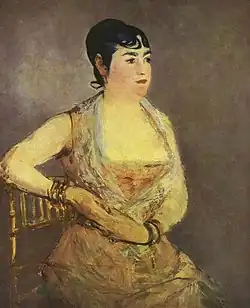 Édouard Manet: La dame en rose, Mme Martin, 1879