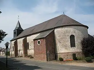 The church in Rubempré