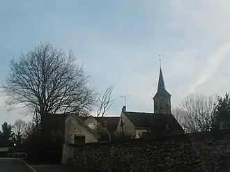 The church in Saint-Denis-lès-Rebais