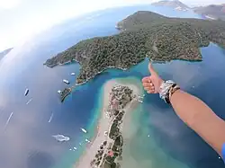 Paragliding near Ölüdeniz