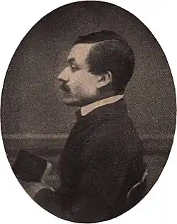 İbrahim Şinasi Efendi, possibly photographed during his exile