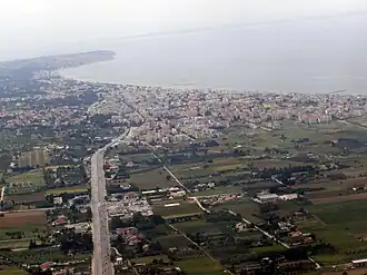 Aerial view of Peraia