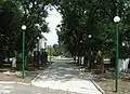 Alley of Glory in Manhush