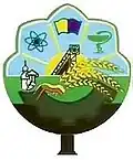Coat of arms of Kalininskyi District