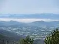 View from mountain Divčibare
