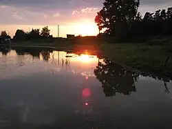 The Borovlyanka River in Klochki