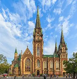 Church of Sts. Olha and Elizabeth in Lviv, now Ukraine (by Teodor Talowski, 1903–11)