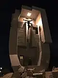 Monument at night