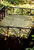 The grave of José de Ribas