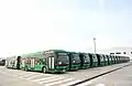 A BYD K9UB Electric Buses in Baku, Azerbaijan.