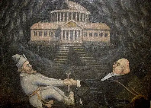 Як мужык з панам цягаецца (How a man competed with a landlord), 1930s