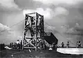 Tel Yitzhak construction of watchtower 1938