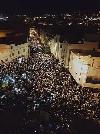 Image 6Hirak Rif protests (from History of Morocco)