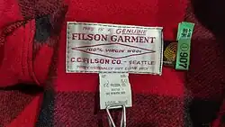 フィルソンダブルマッキーノのタグ