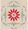 Indigenous and Tang Dynasty Hybrid Pattern 2