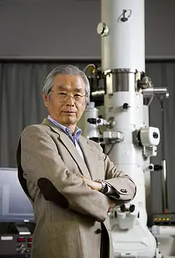 Sumio Iijima, physicist, inventor of carbon nanotubes