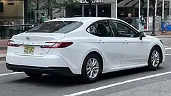 Rear view (AXVH80; US)