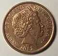 0.10 NZD coin Obverse