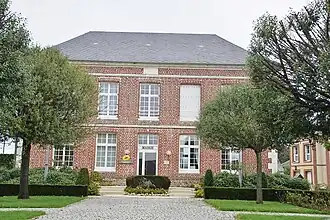 The town hall in Bretteville-du-Grand-Caux