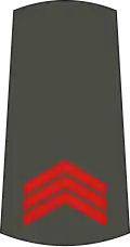 Млађи водник Mlađi vodnik (Serbian Army)[14]