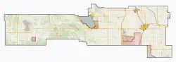 Wetaskiwin is located in County of Wetaskiwin