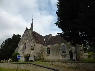 The church in Saint-Fulgent-des-Ormes
