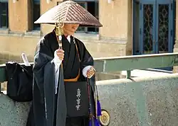 Monk in Kyoto, Japan