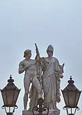 Athena Arms the Warrior