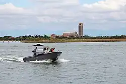 Torcello as seen from the Venetian lagoon
