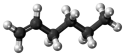 1-Hexene molecule