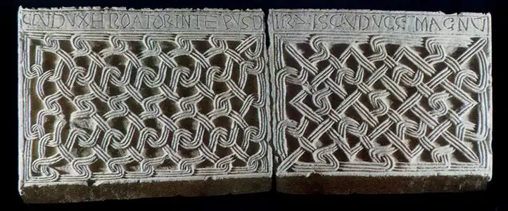 Inscription of king Stephen Držislav, mid-10th century