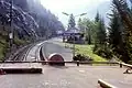 Klösterle station in 1984