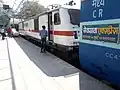 12139 Balharshah Sewagram Express with Ajni-based WAP-7 locomotive