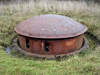 135&nbsp;mm (5.3&nbsp;in) Turret