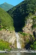 Kamuiwakka Falls and Mount Io
