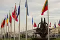 NATO Star sculpture at the previous NATO headquarters