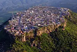 Bird's eye view of Amêdî