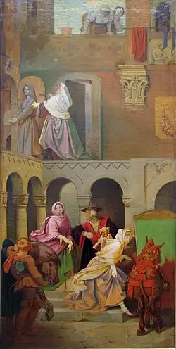 Cinderella, to go on the ball (1852)