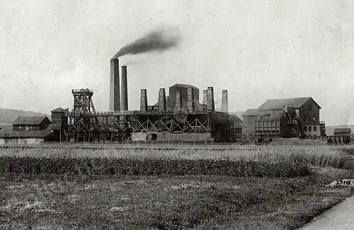 The coking plant at the Saint-Joseph well (Appolt furnaces)