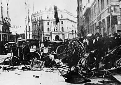 Main street of Sarajevo, (today's Marshal Tito street)