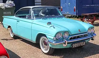 1961–1964 Ford Capri Main article: Ford Consul Capri