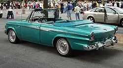 1962 Lark Daytona convertible, rear view