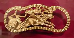 Elk. Burial mound Issyk (5th–4th centuries BC)