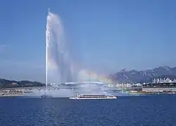 Seoul World Cup Stadium and World Cup Fountain