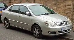 Toyota Corolla saloon (UK)