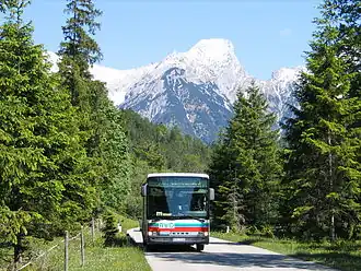The Schaufelspitze from the Riß valley