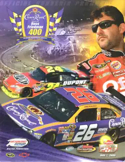 2009 Crown Royal presents the Russ Friedman 400 program cover