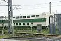 Car 249-5 of former set H5 stored at Sendai General Shinkansen Depot in July 2008