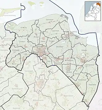 Ter Apel is located in Groningen (province)