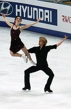 Meryl Davis and Charlie White at the 2011 World Championships
